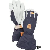Hestra Army Leather Patrol Gauntlet, skihandsker, navy