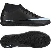 Nike Mercurial Superfly 10 Club IC Shadow - Sort/Blå - Indendørs (IC), størrelse 36
