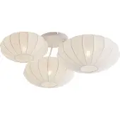 QAZQA Japandi loftslampe hvid 3-lys - Multi Bida