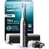 Philips HX7429/02 Sonicare 7100 sort/hvid (HX7429-02)