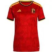 Adidas Belgium 26/27 Hjem Dame-t-shirt Med Korte ærmer