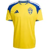 Adidas Sverige Hjemmebanetrøje VM 2026 - , størrelse Large