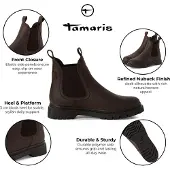 Tamaris Chelsea Boots brun