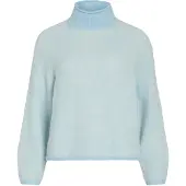 Vila Lory Knit Striktrøje Med Høj Hals