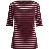 Ralph Lauren Shirts burgunder / hvid