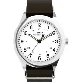 Timex Analogt ur ' Weekender New England 3 Hand ' brun