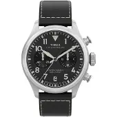 Timex Analogt ur ' Waterbury Ace' sort / sølv