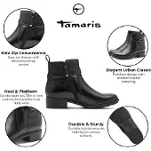 Tamaris Støvletter sort