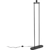 QAZQA Moderne gulvlampe sort - Thijmen
