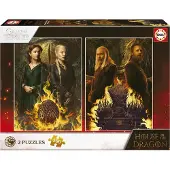 Educa 2x500 House Of The Dragon