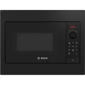 Bosch Serie | 2 BFL523MB4 - Mikrobølgeovn - til indbygning - 20 liter - 800 W - sort