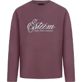 ESTEEM Bluser & t-shirts lysviolet / hvid