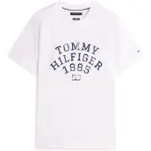Tommy Hilfiger Bluser & t-shirts 'ARCH' marin / hvid