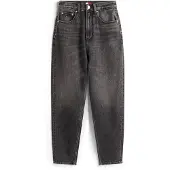 Tommy Hilfiger Jeans 'Ultra High Rise Mom Tapered Leg Black' grey denim