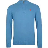 U.S. POLO ASSN. Pullover blå / rød