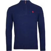 U.S. POLO ASSN. Pullover mørkeblå / rød