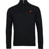 U.S. POLO ASSN. Pullover blodrød / sort