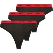 HUGO Stripe 10240727 Tanga 3 Enheder