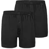 Schiesser Boksershorts sort