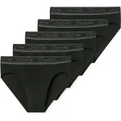 Schiesser Slip grå / sort