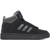 Adidas Sneaker Rapid Court Mid Winterized - Sort/Grå/Blå Børn, størrelse 38