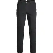 Jack & Jones Lærredsbukser 'JJIMarco JJBowie' sort