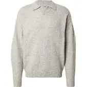 JJ REBEL Pullover 'JREBSONAR' lysegrå
