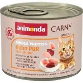 Animonda Carny Økonomipakke: 24 x 200 g Single Protein Adult - Kylling