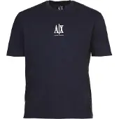 Armani Exchange A|X Armani Exchangetil mænd. XM000363AF12308UB101 Logo T-shirt navy (M), Casual, Bomuld, Korte ærmer, Blå