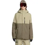 Volcom - Skijakker - L Gore-Tex Jacket Moss Green til Unisex - Størrelse S - Grøn
