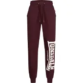 Lonsdale Bukser vinrød / hvid