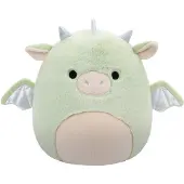 Squishmallows Bamse - 30 cm - Fuzz A Mallows - Drew Dragon - - OneSize - Bamse