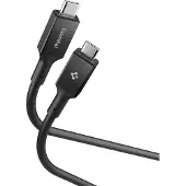 Spigen Essential EB24012CC USB-C-kabel 240W - 40Gb/s, 1.2m - Sort