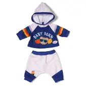 Baby Born Jogging Suit Navy 43cm