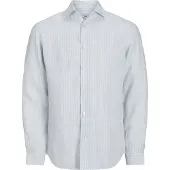Jack & Jones Parker Linen Stripe Skjorte Med Lange ærmer