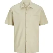 Jack & Jones Mykonos Plisse Kortærmet Skjorte