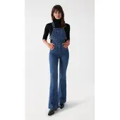 Salsa Jeans Glamour Flare Fit ærmeløs Overall