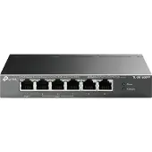 TP-LINK TL-SG1006PP, Ikke administreret, Gigabit Ethernet (10/100/1000), Strøm over Ethernet (PoE), Stativ-montering