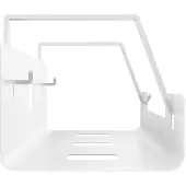 Cablio Under-Desk Cable Tray - White - 60cm