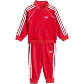 Adidas Originals Joggingdragt 'Sst' rød / hvid