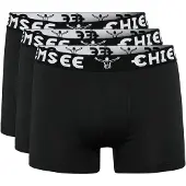 Chiemsee Boksershorts sort / hvid