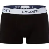 Lacoste Boksershorts sort / hvid