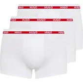 HUGO Boksershorts rød / hvid