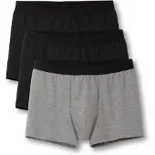 Calida Boksershorts grå-meleret / sort