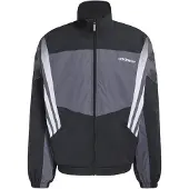 Adidas Originals Overgangsjakke 'Santiago' mørkegrå / sort / hvid