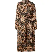 Miss Goodlife Blusekjole 'Fancy' beige / cognac / sort
