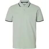 Selected Bluser & t-shirts 'SLHATLAS' blå / pastelgrøn / hvid