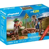 Playmobil My Life - Palæontologi-udgravning - 71805 - 41 Dele - - OneSize - Legetøj