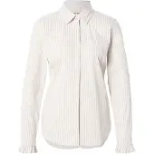 Mos Mosh Bluse 'MMMattie' cappuccino / hvid