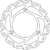 Moto-Master Brake Disc Flame Front 110749